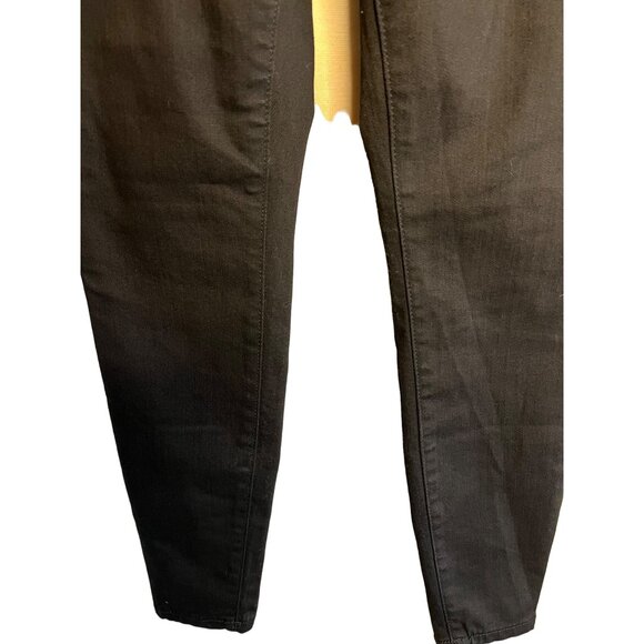 Maurices M Jeans Mid-Rise Black Skinny S Short - Picture 3 of 11